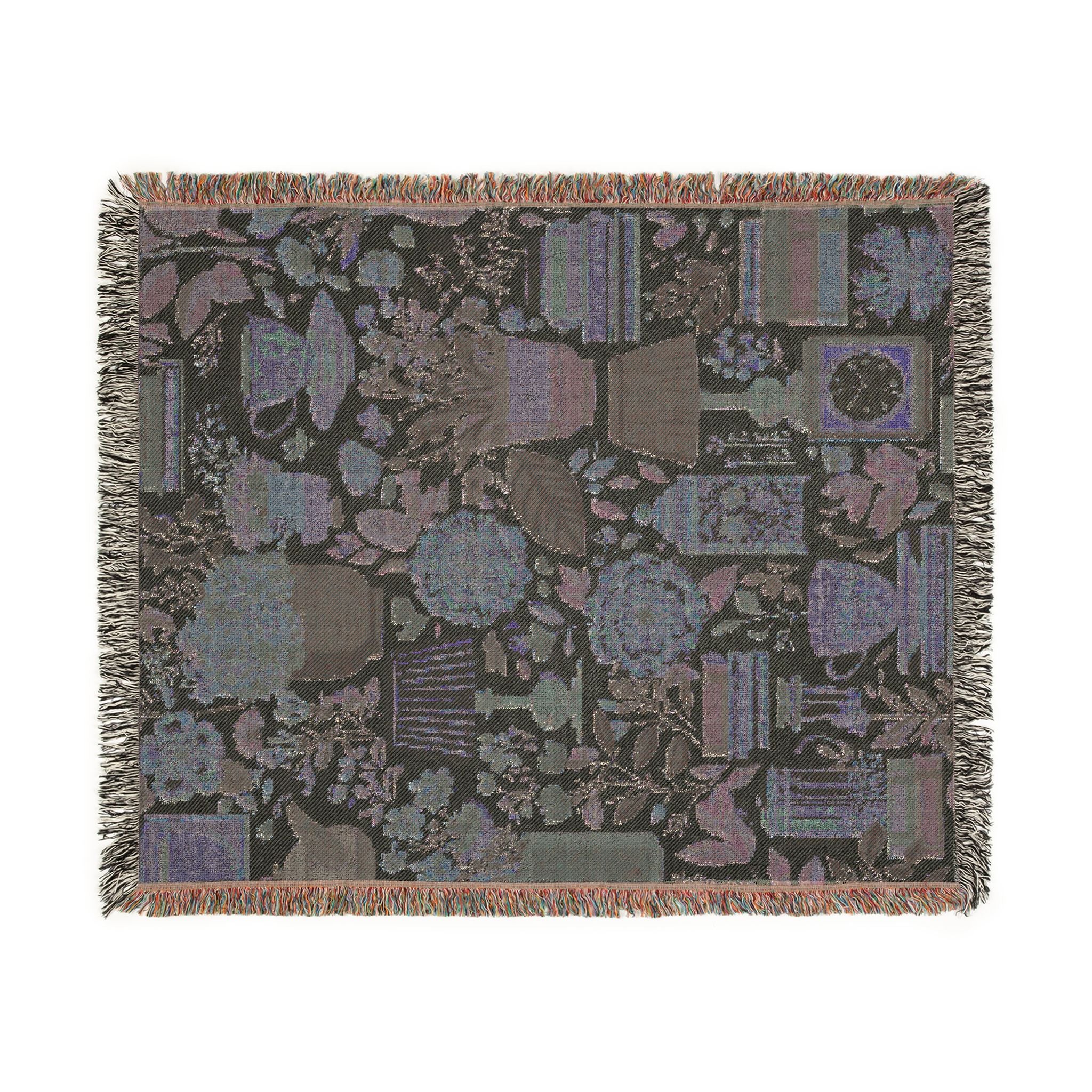 Tea & Comfort Woven Throw Blanket