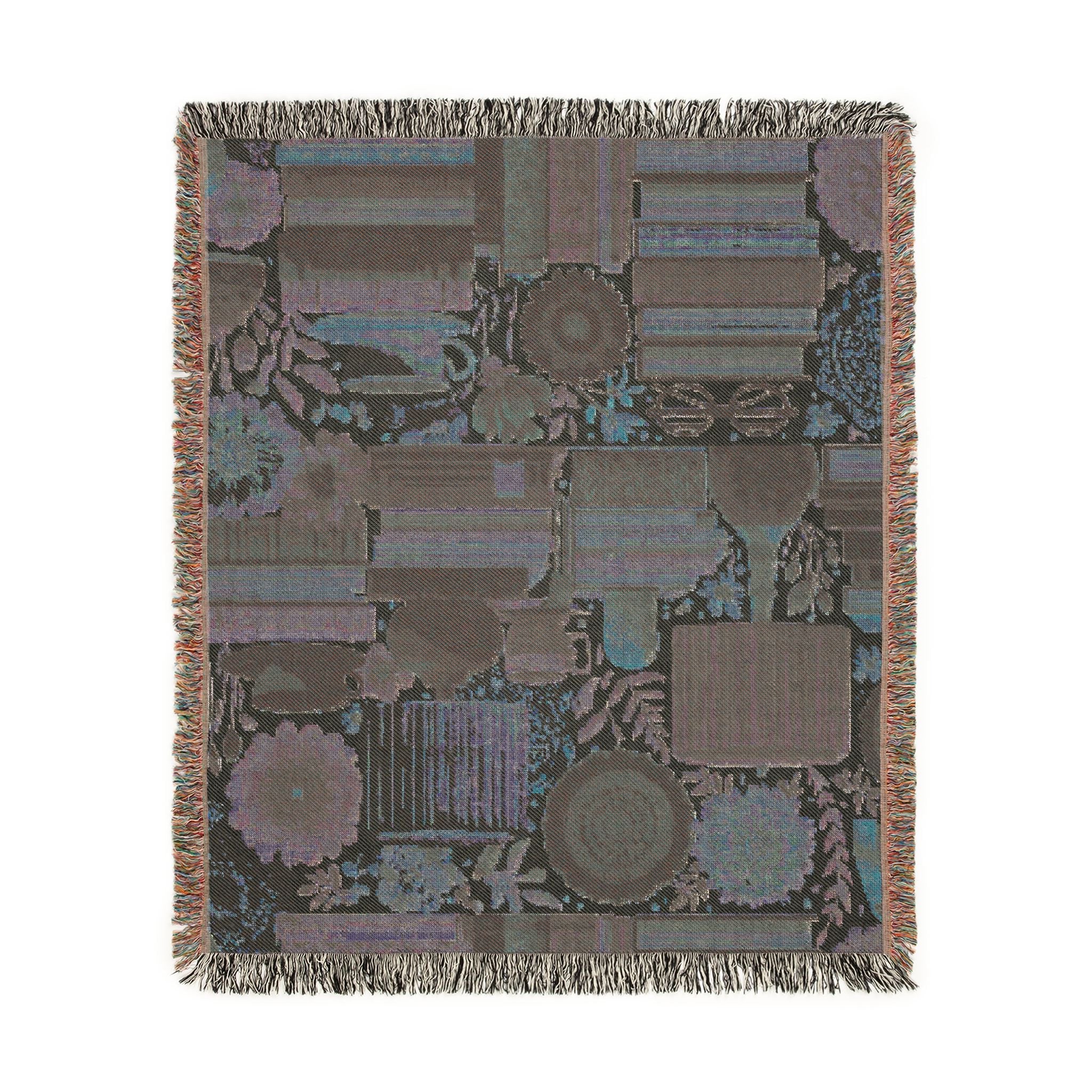 Book Lover's Retreat Woven Throw Blanket