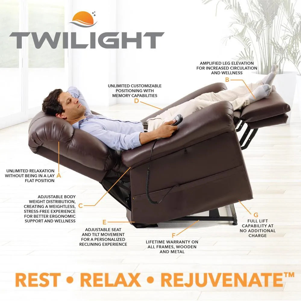 Golden Technologies Cloud PR515 MaxiComfort Lift Chair with Twilight Positioning