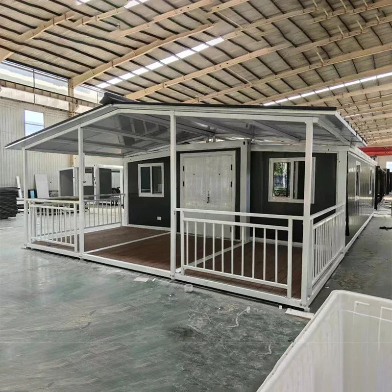 Ready Made 20Ft 40Ft Prefab Expandable Container House Luxury Tiny Prefabricated Villa 2 Bedroom 40 Ft Mobile Portable Home