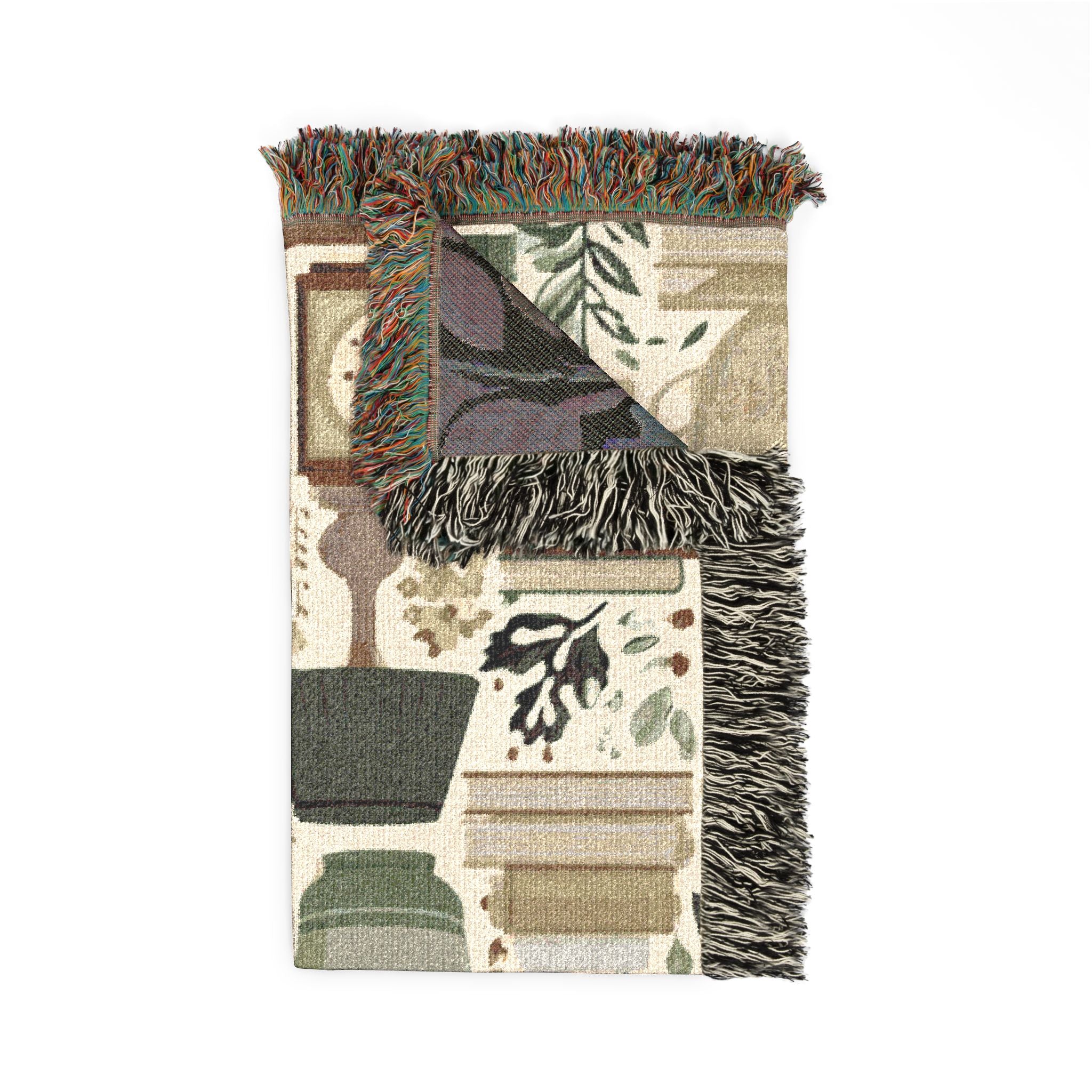 Tea & Comfort Woven Throw Blanket