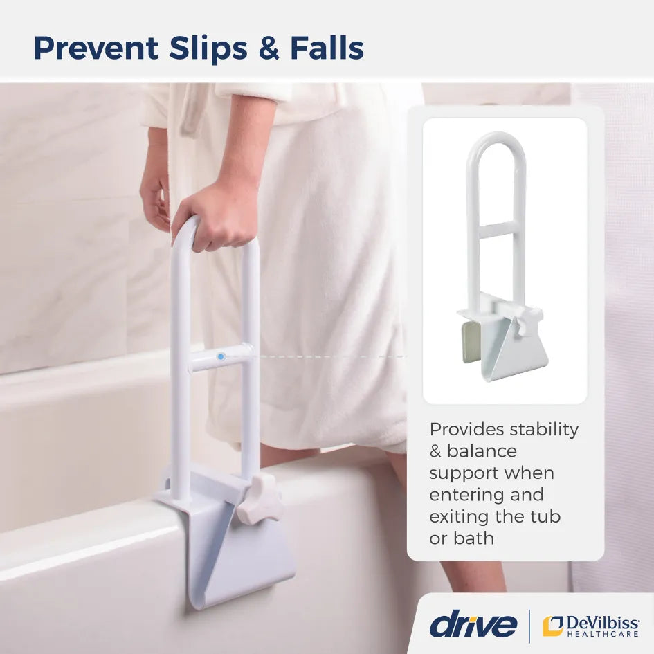 Clamp-On Tub Rail