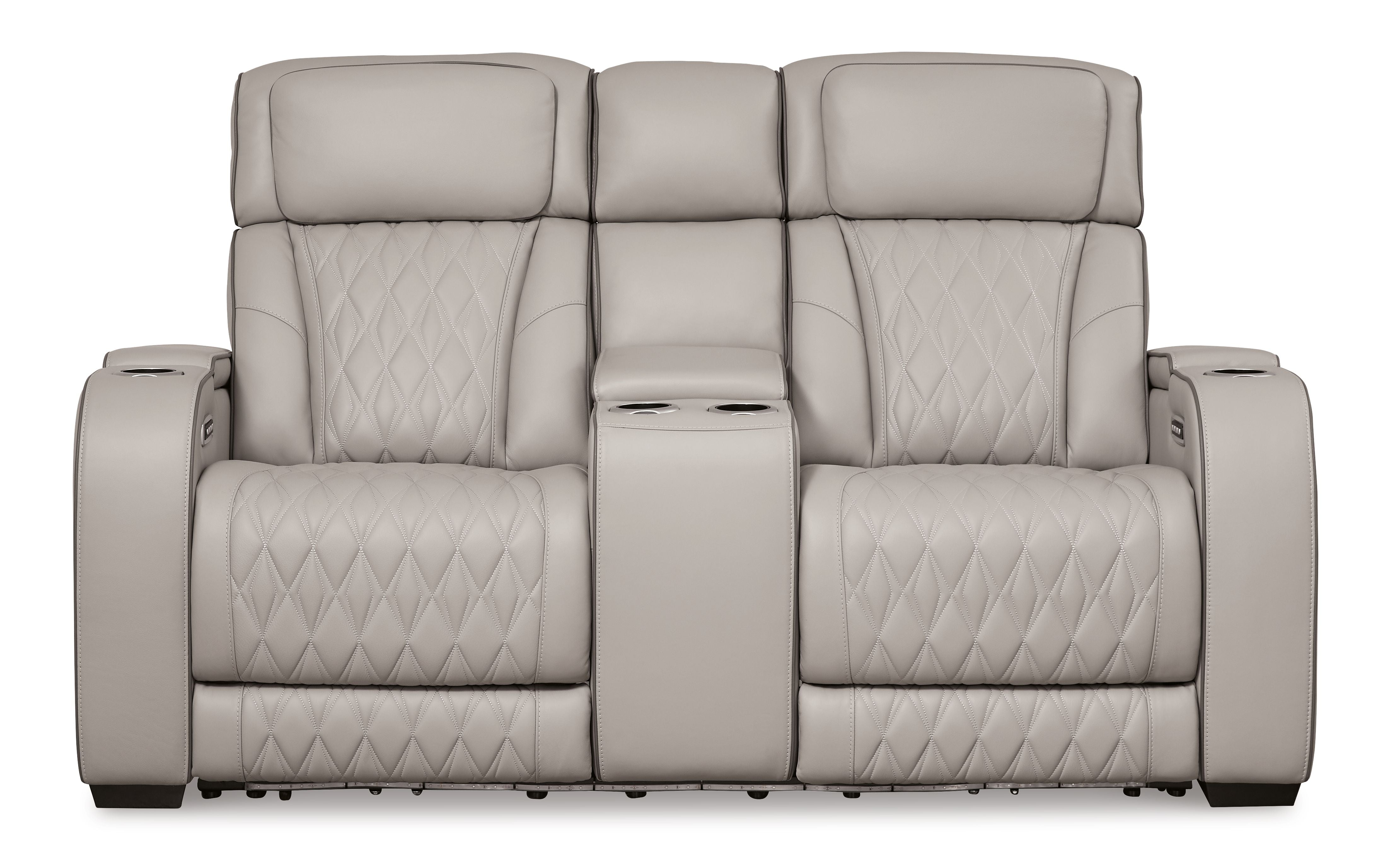 Boyington Power Reclining Loveseat with Console and Adjustable Headrest