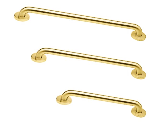 Grab Bar Bundle for Commercial Restroom ADA Compliance – 18″, 36″, 42″ – Pack of 3