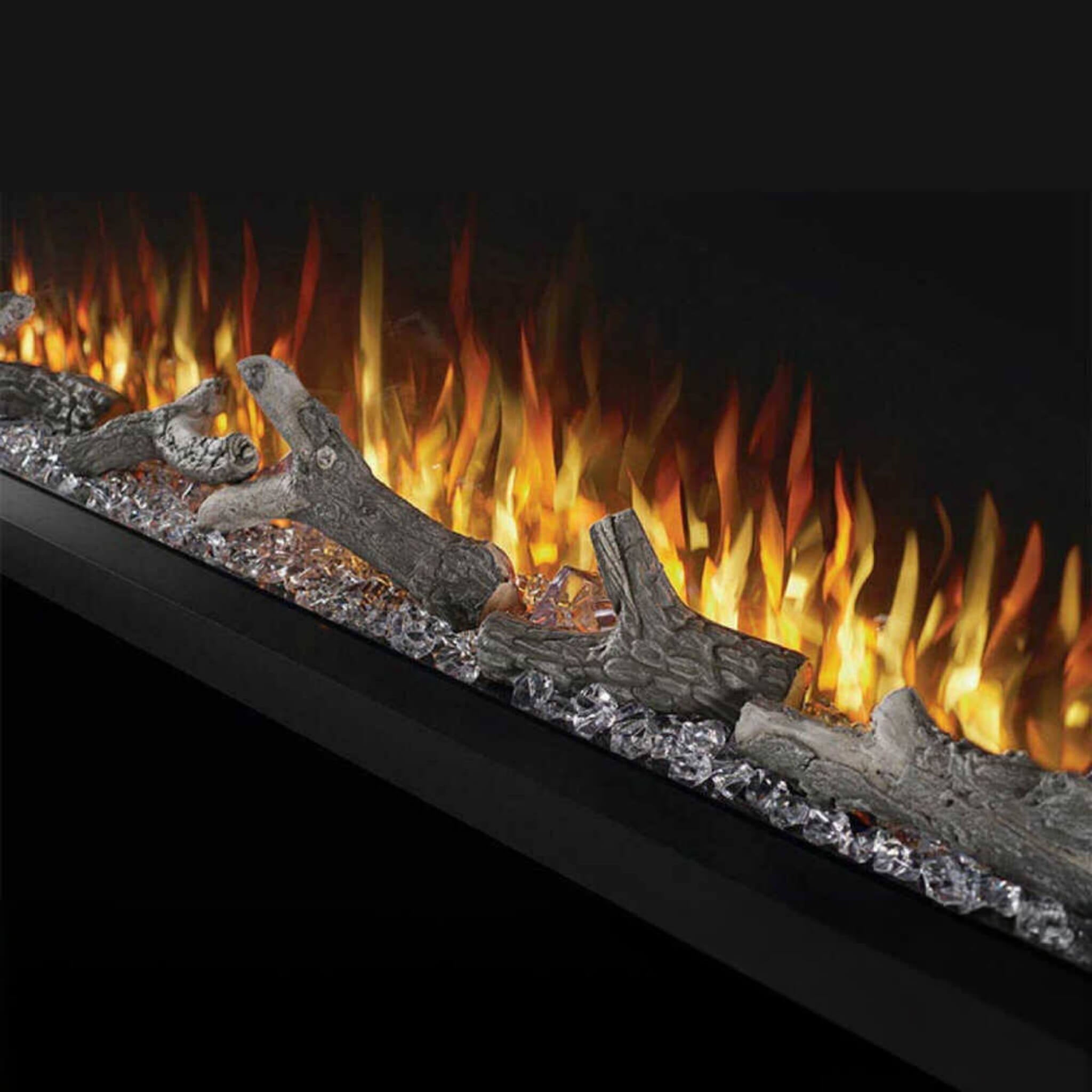 Trivista 3-Sided Built-In Electric Fireplace