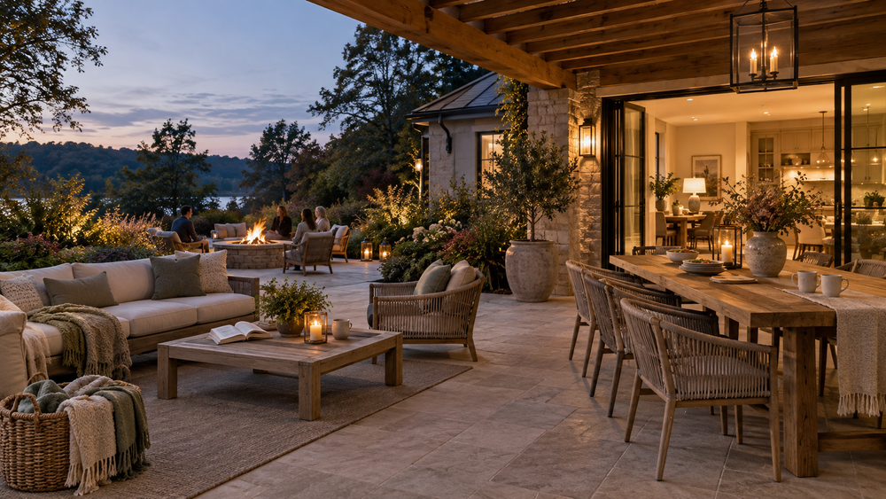 How to Keep Outdoor Living Going When the Evenings Get Cooler