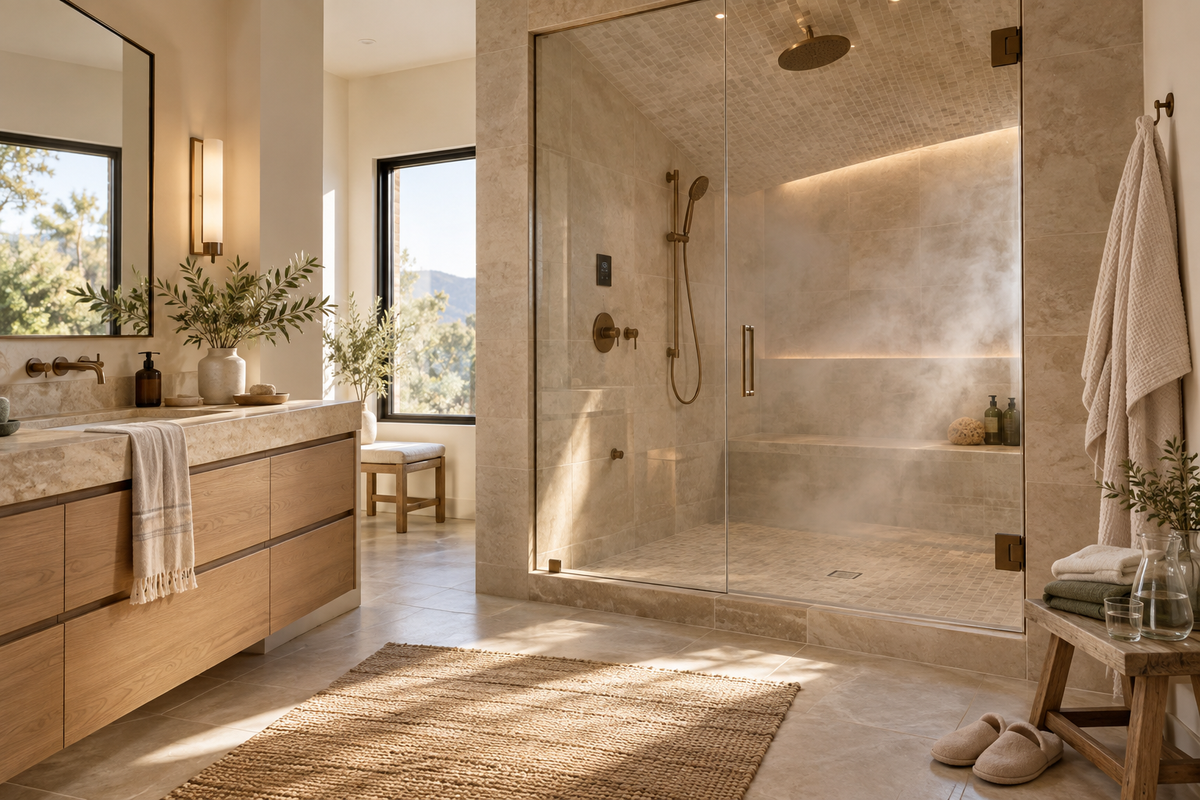 The Steam Shower at Home: What to Plan Before You Build One