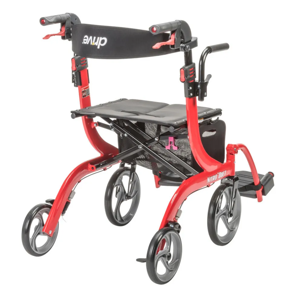Nitro Duet Rollator and Transport Chair