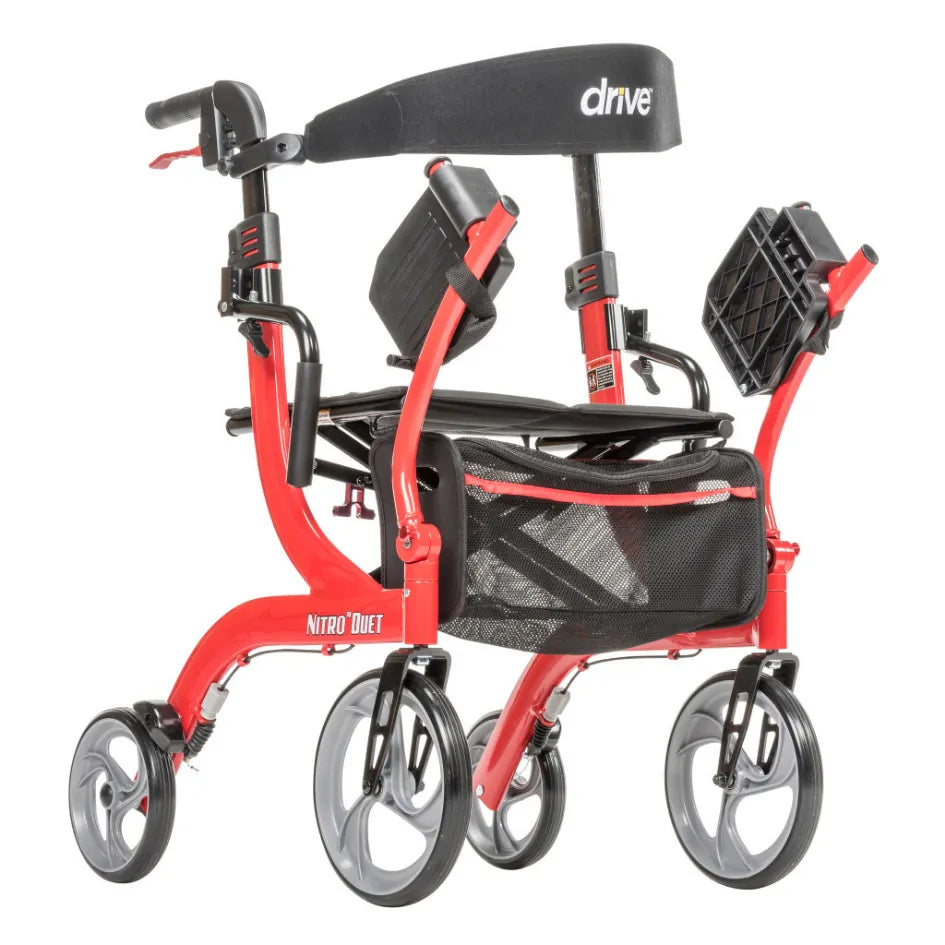 Nitro Duet Rollator and Transport Chair