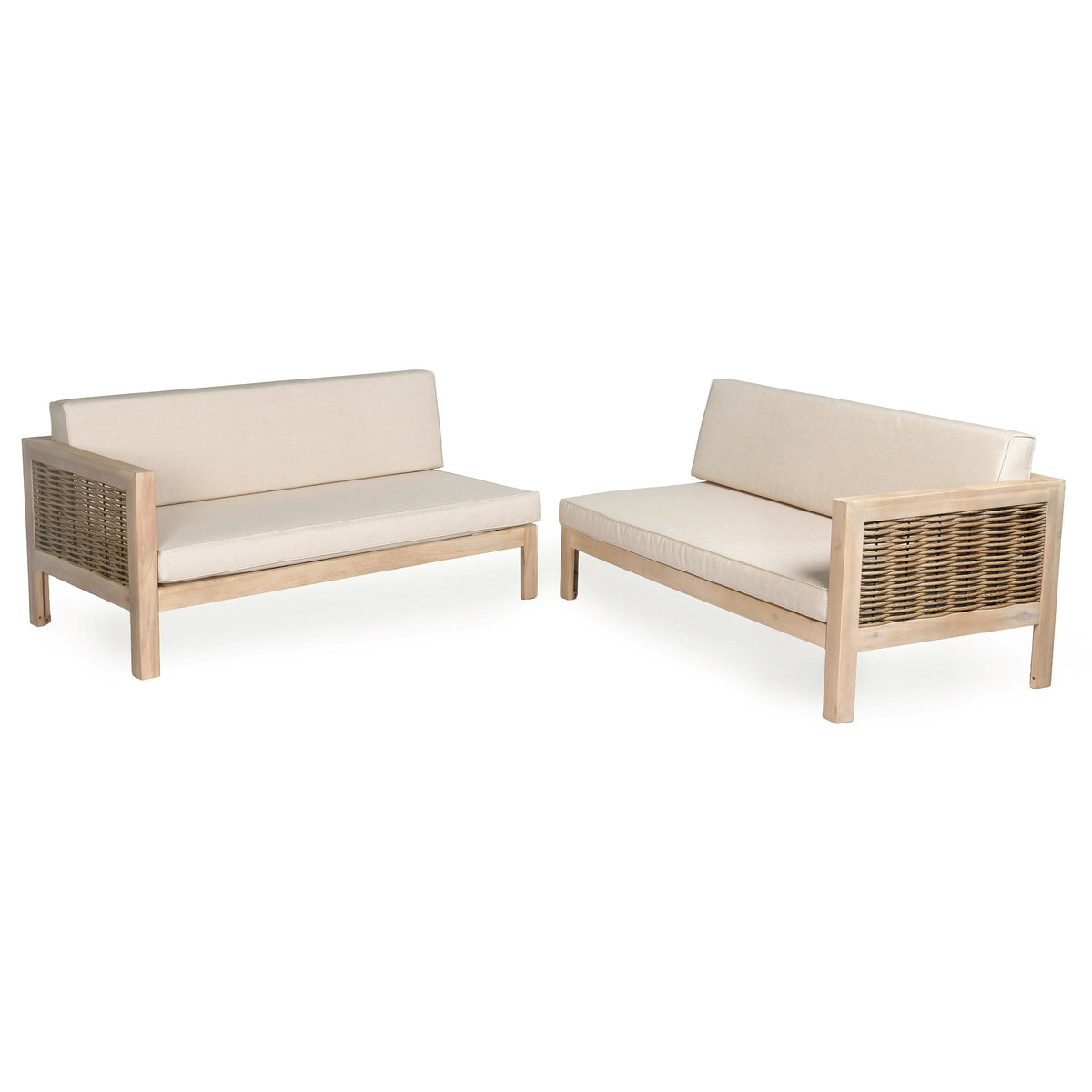 Emir Acacia 4-Seater Sofa Set