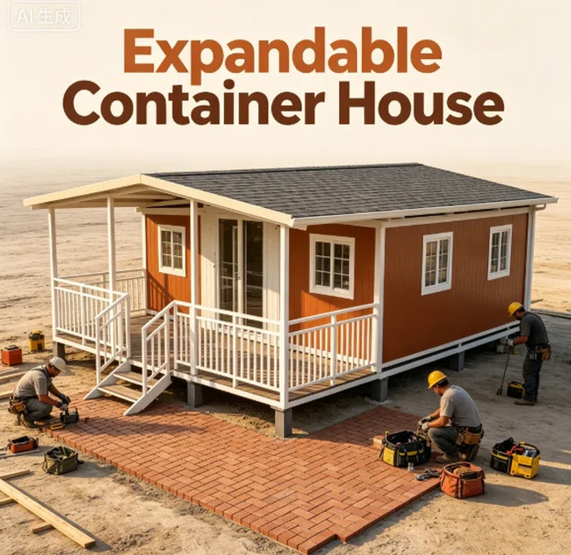Prefabricated Luxury Expandable Container House Prefab Mobile Home