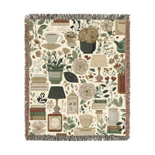 Tea & Comfort Woven Throw Blanket