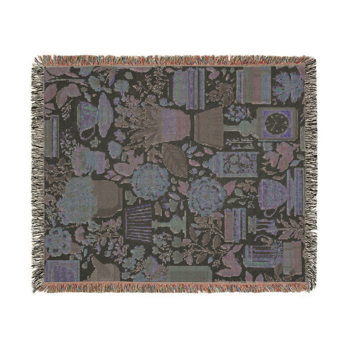 Tea & Comfort Woven Throw Blanket