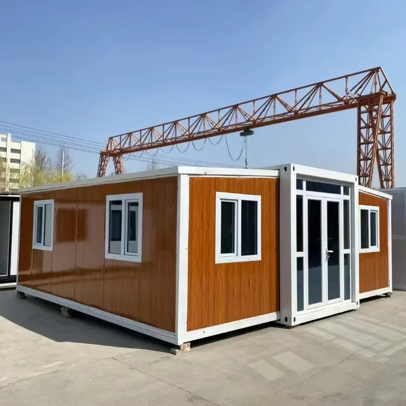 Customized Prefabricated 20/40FT Expandable Container Temporary Residential Prefabricated Light Steel Modular Mobile House