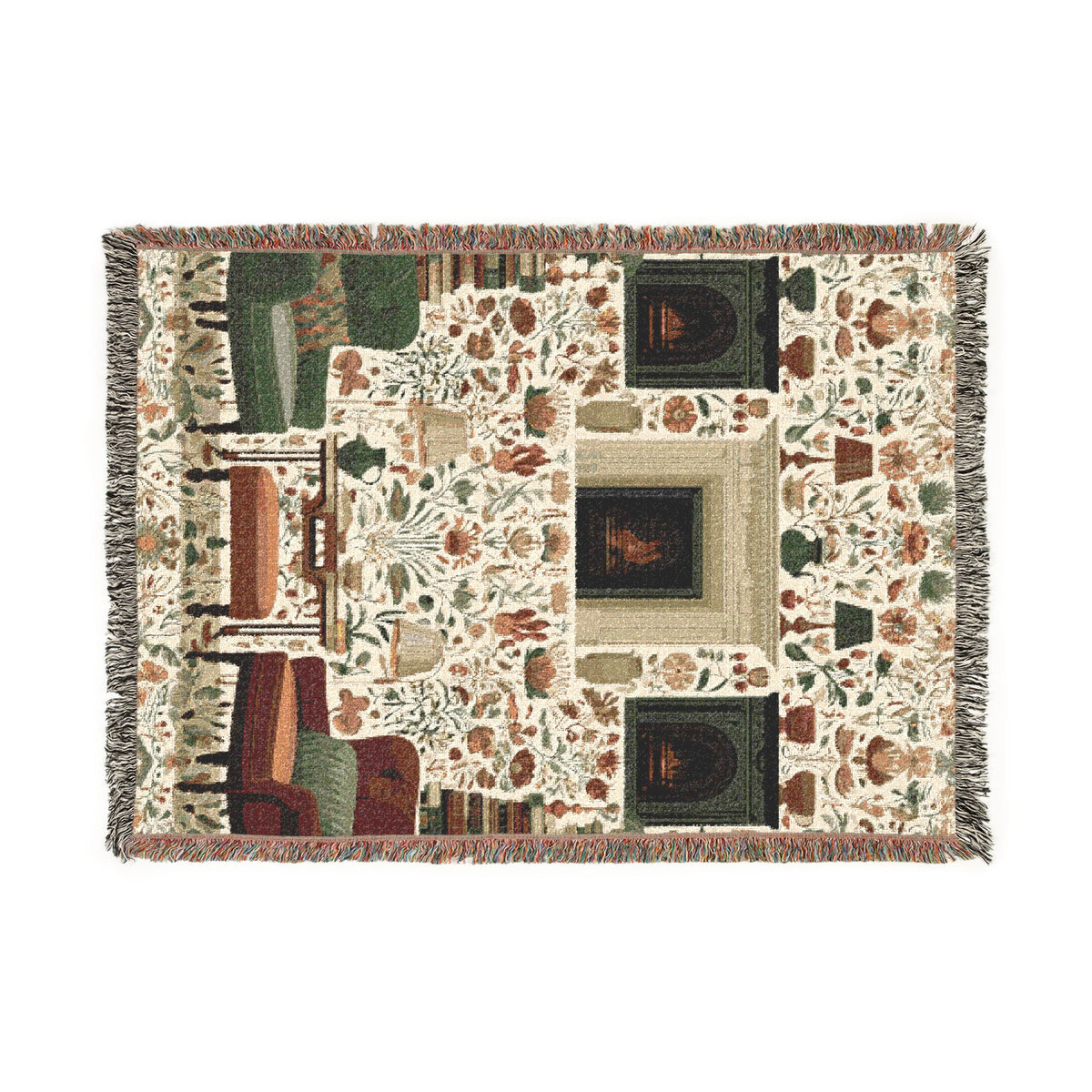 Reading Nook Woven Throw Blanket