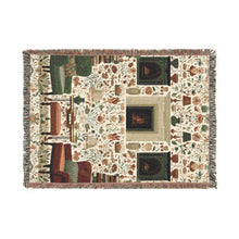 Reading Nook Woven Throw Blanket
