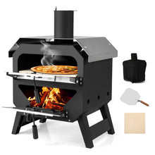 12-Inch Outdoor Pizza Oven with Pizza Stone
