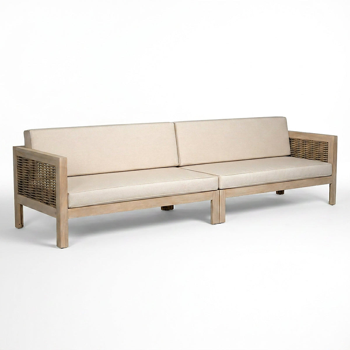 Emir Acacia 4-Seater Sofa Set