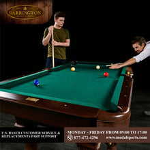 7.5 Ft Pool Table Set with Cue Rack & Dartboard, Green
