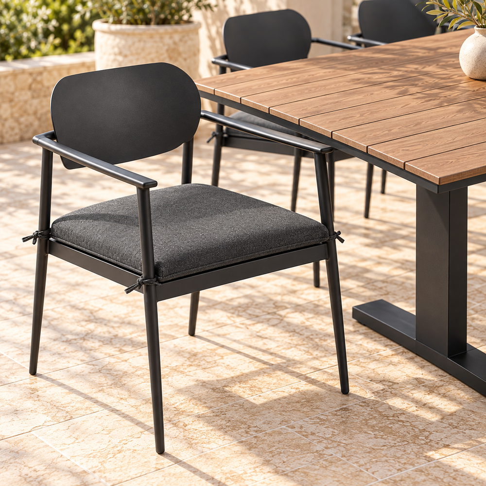 Aeris 9-Piece Aluminum Outdoor Dining Set by Modway