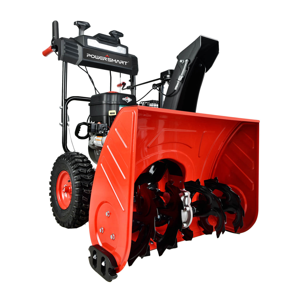 26" Two-Stage Self-Propelled Gas Snow Blower with Briggs &amp; Stratton Engine – HB7109B