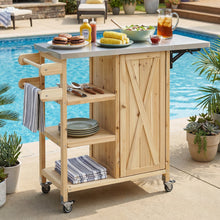 Foldable Outdoor Kitchen Island