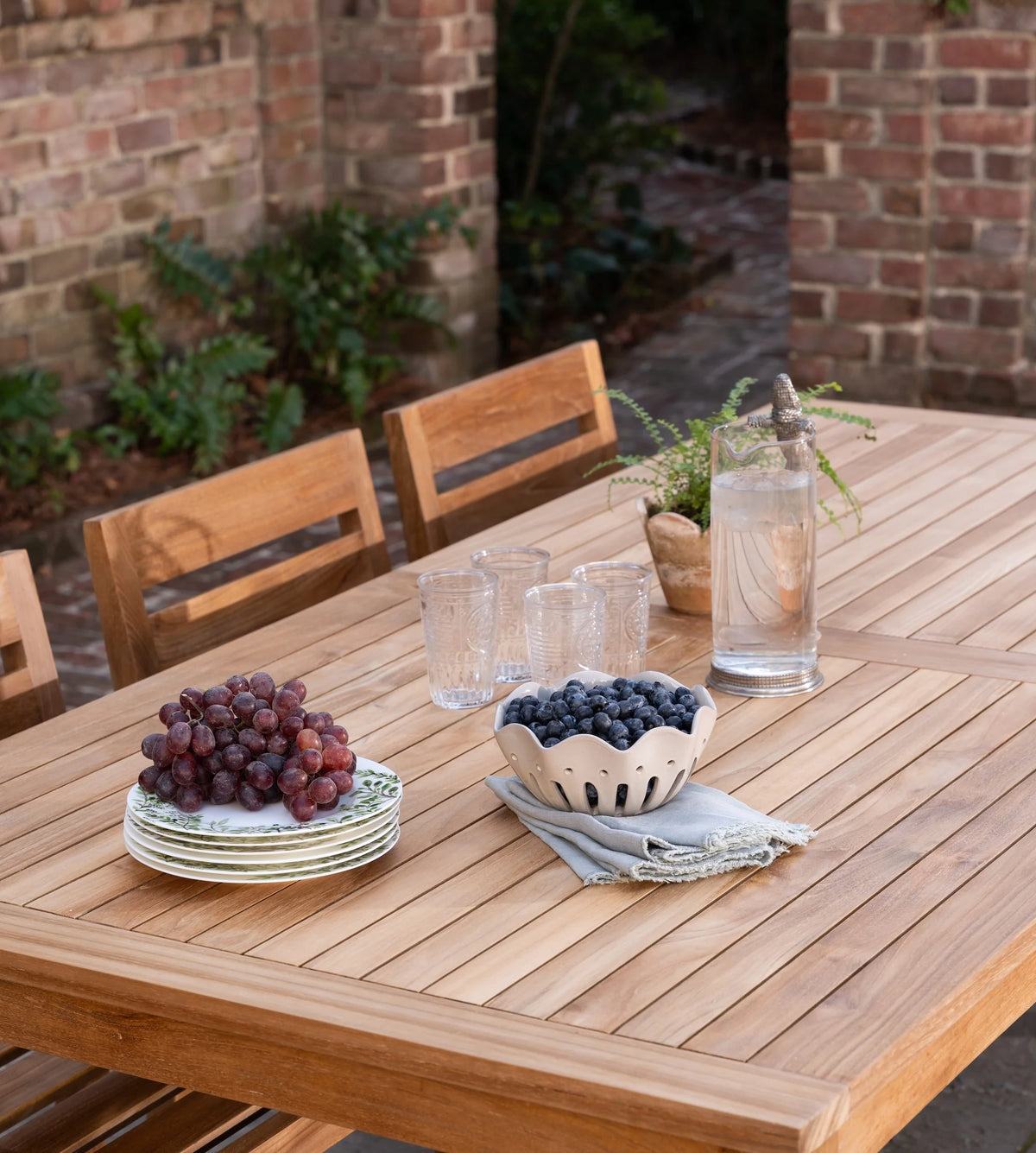 Charleston 63" 7-Piece Dining Set