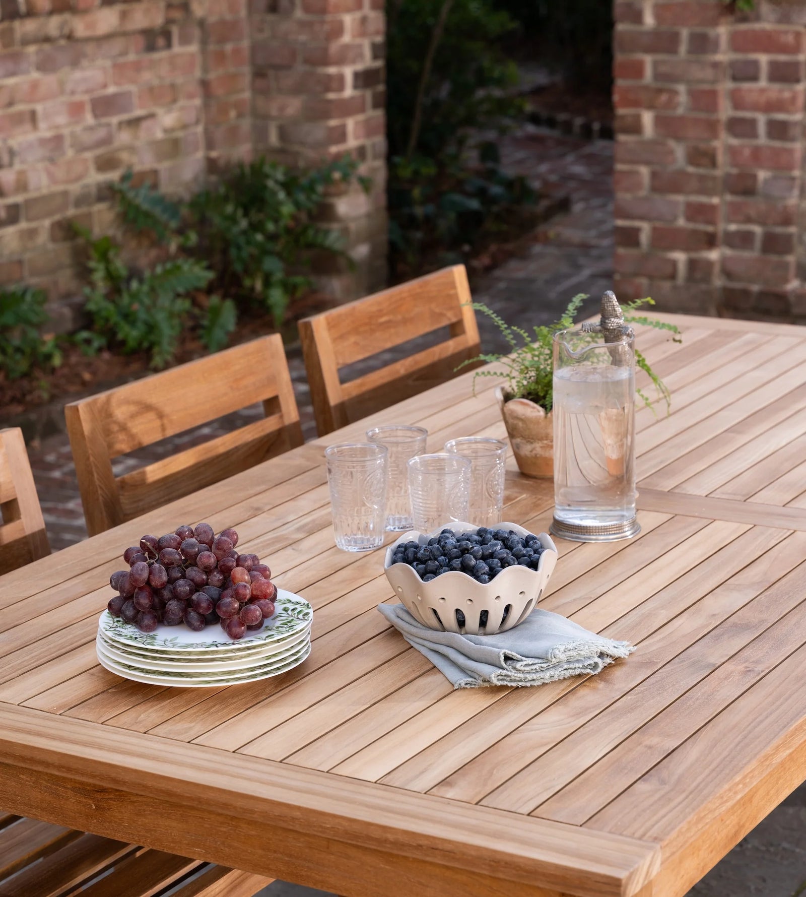 Charleston 63" 7-Piece Dining Set