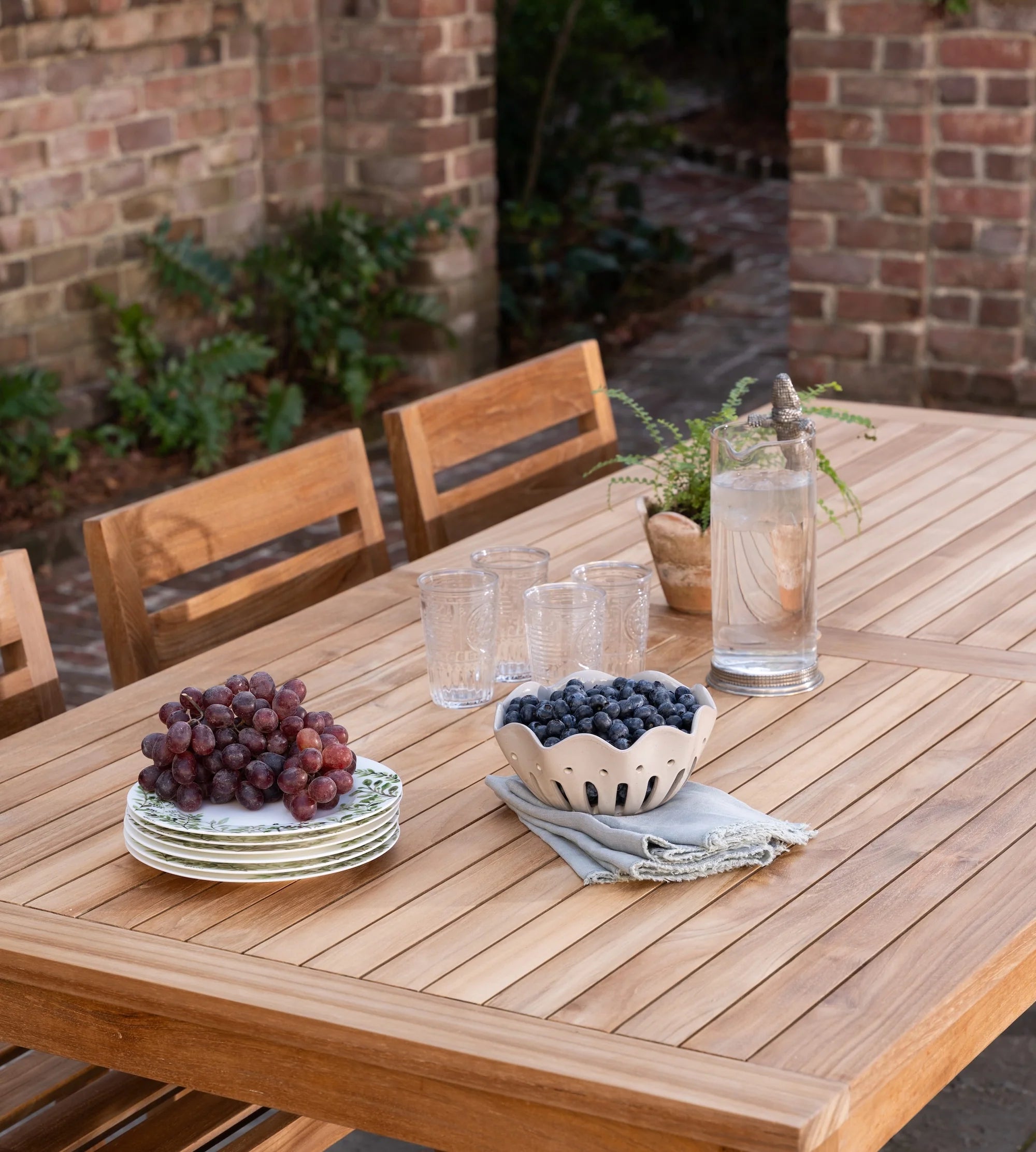 Charleston 63" 7-Piece Dining Set