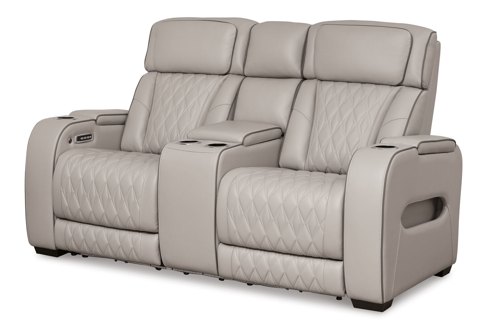 Boyington Power Reclining Loveseat with Console and Adjustable Headrest