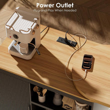 Rolling Kitchen Island with 360 Swivel Kitchen Island with Power Outlet | Rotating Kitchen Islands with Storage Cabinets Wood Kitchen Island Table for Kitchen, Bar, Dining Room