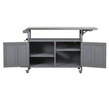 Foldable Outdoor Kitchen Island Patio Mobile Kitchen Cart