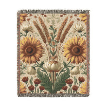 Sunflower Meadow Woven Throw Blanket