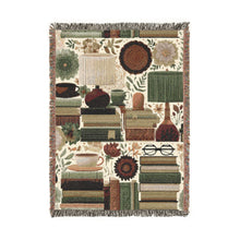Book Lover's Retreat Woven Throw Blanket