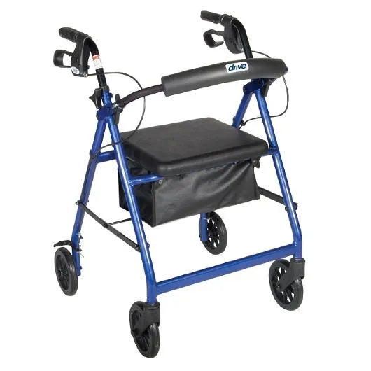 Aluminum Rollator, 6" Casters