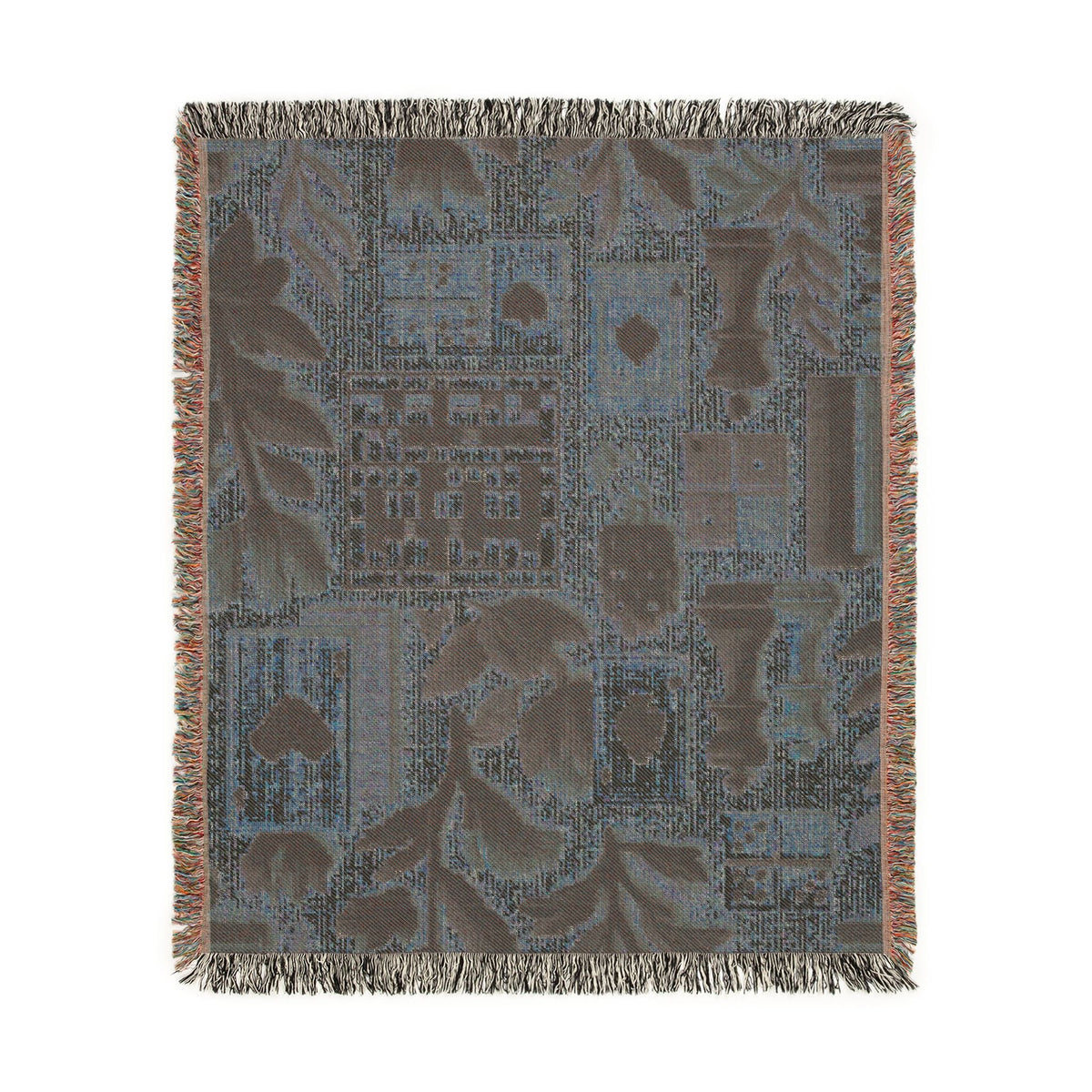 Game Night Woven Throw Blanket
