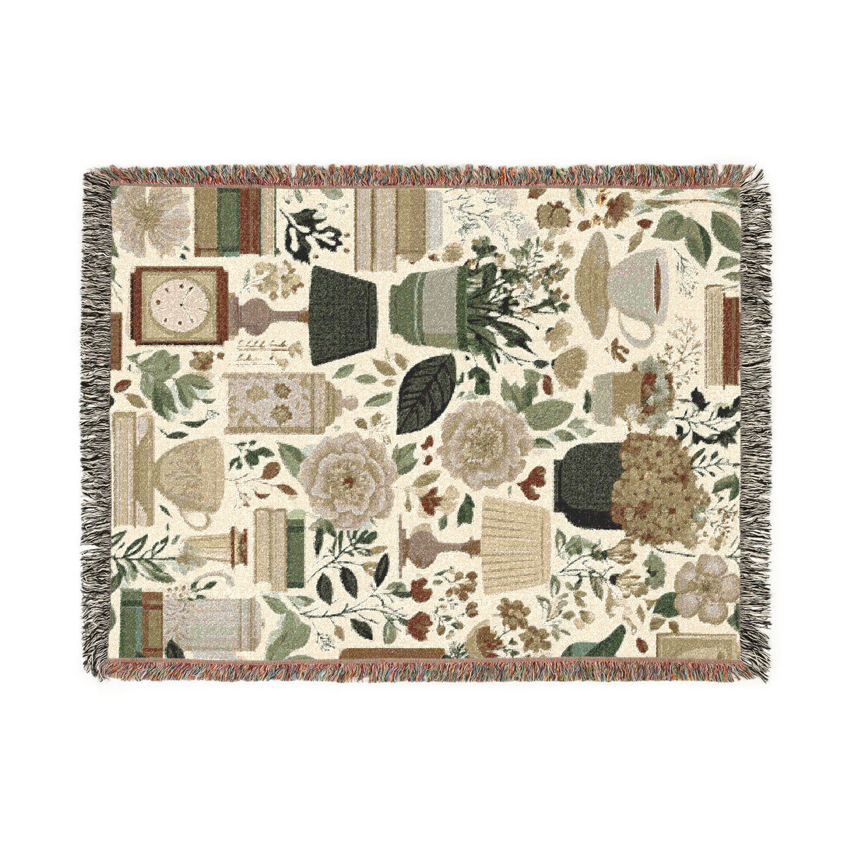 Tea & Comfort Woven Throw Blanket