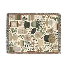Tea & Comfort Woven Throw Blanket