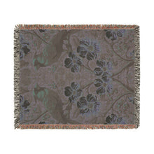 Cardinal Garden Woven Throw Blanket