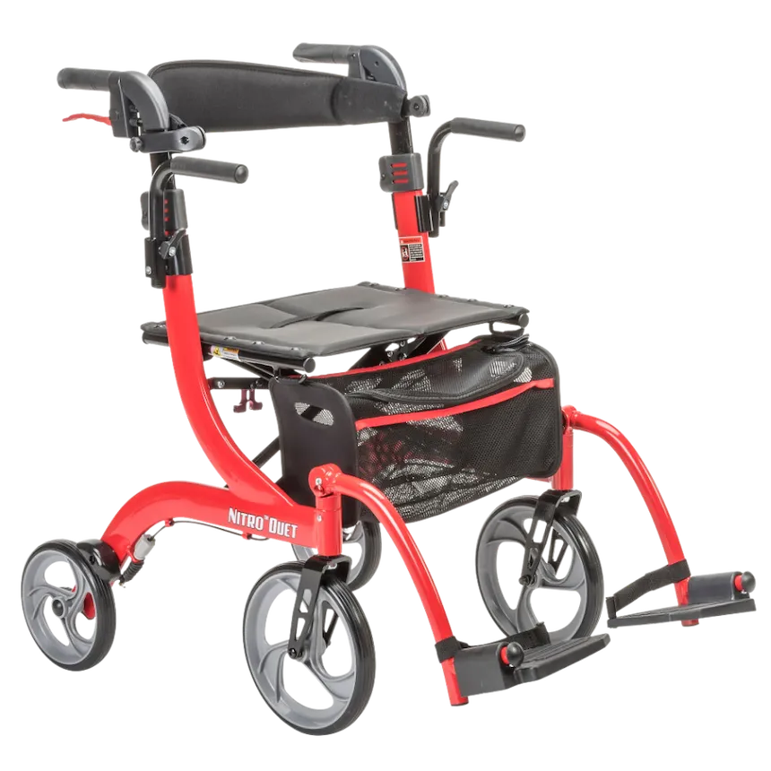 Nitro Duet Rollator and Transport Chair