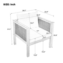 4-Piece Patio Sofa Set Outdoor Seating Group