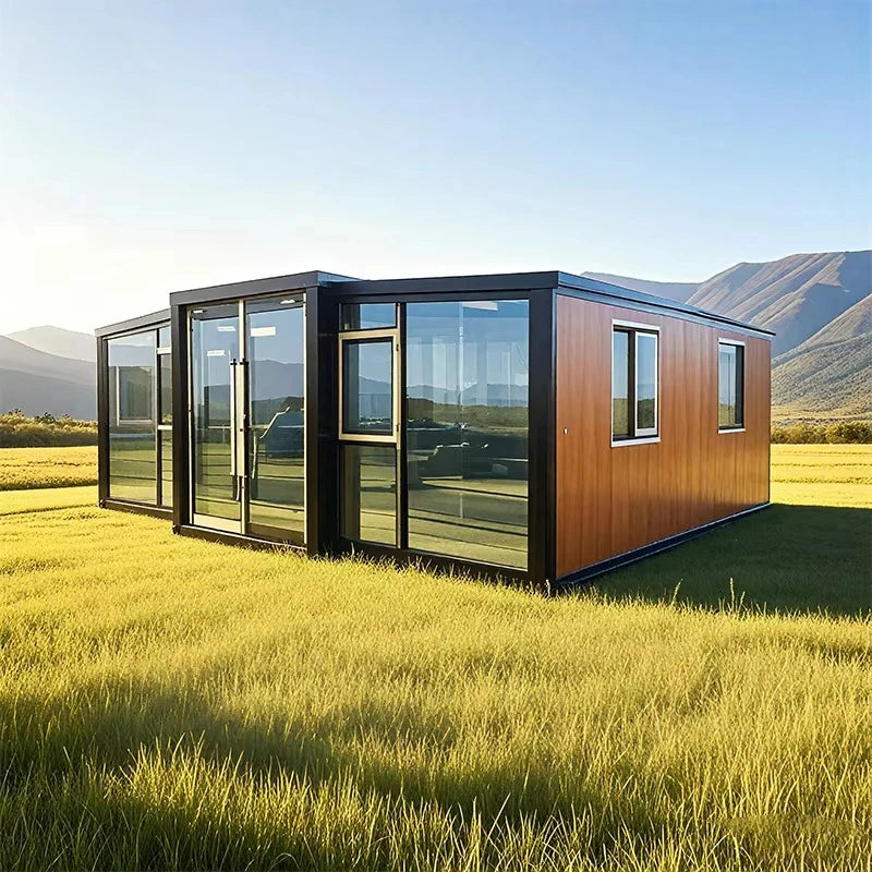 20 30 40Ft 3 4 Bedroom Container Homes Luxury Modular Home Solar-Powered Prefabricated House Expandable Container House