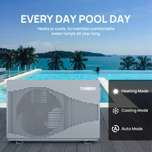 Beluga Inverter Pool Heat Pump, 33K/58K/100K BTU