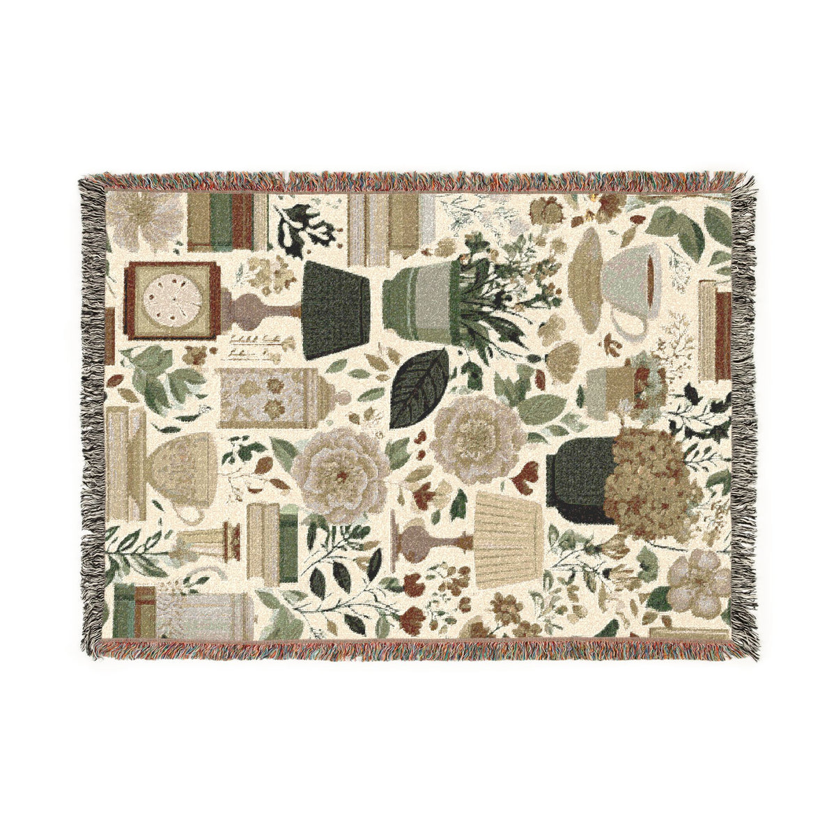 Tea & Comfort Woven Throw Blanket