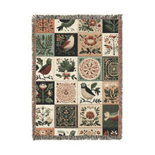 Heritage Quilt Woven Throw Blanket
