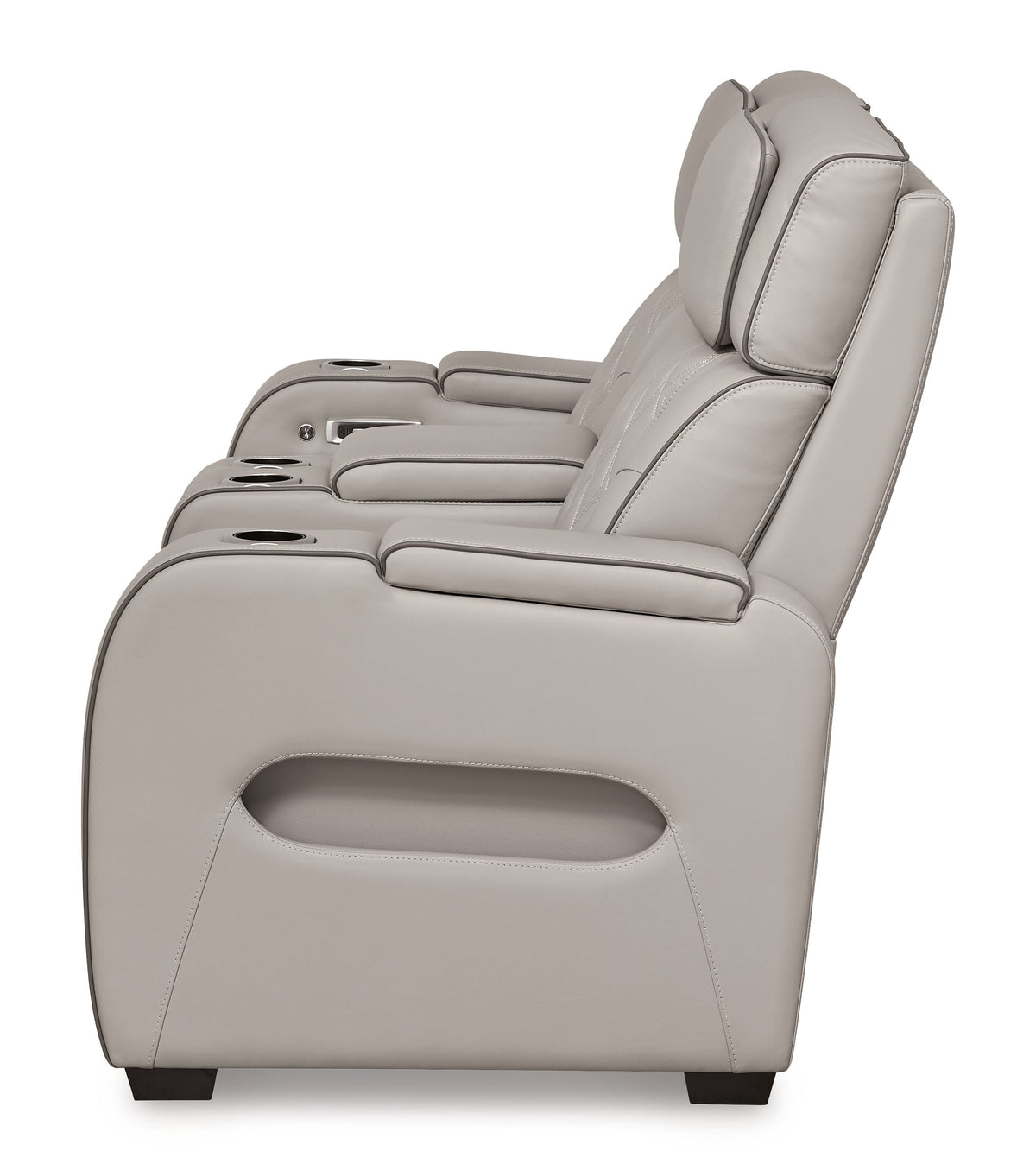 Boyington Power Reclining Loveseat with Console and Adjustable Headrest