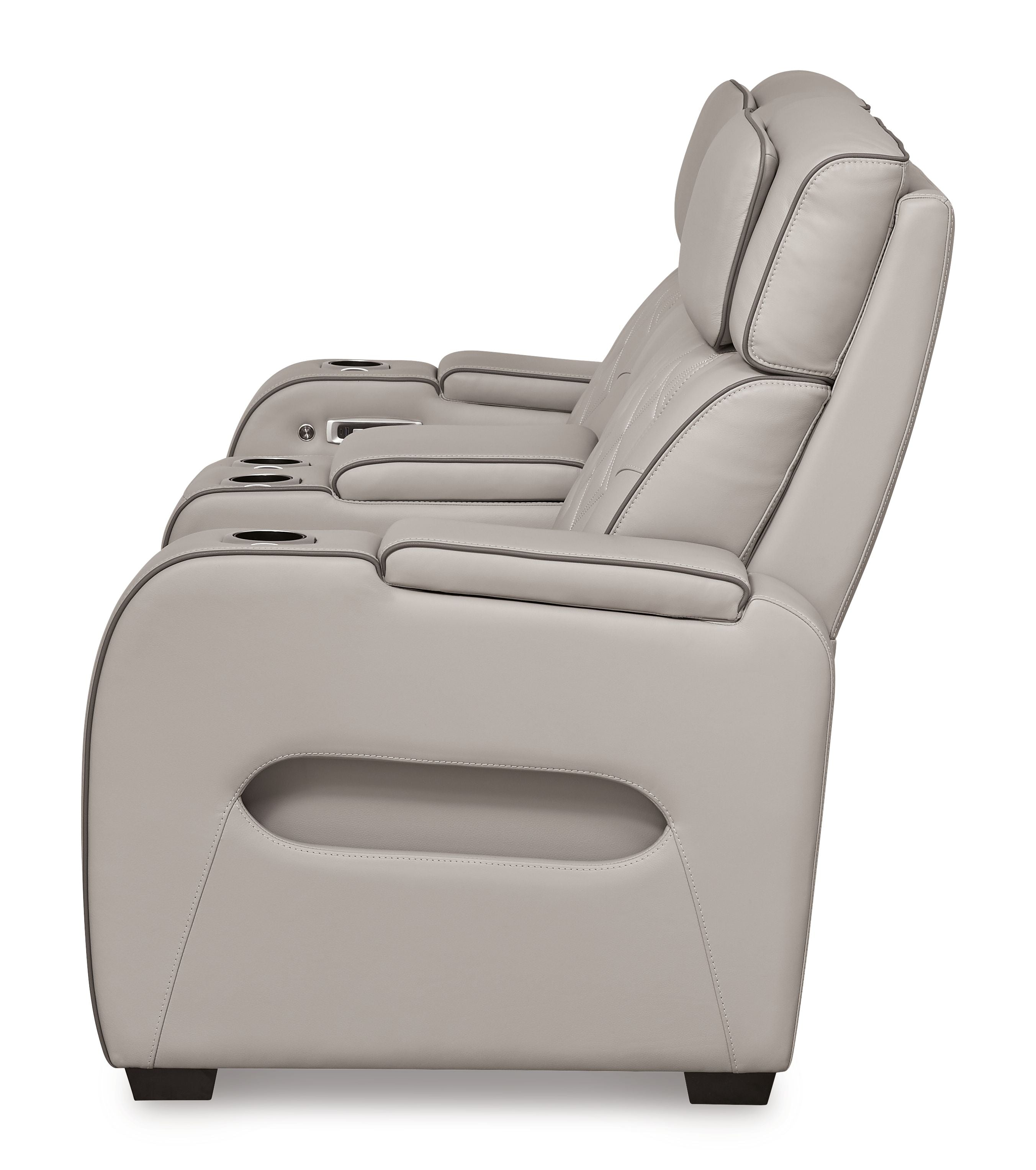 Boyington Power Reclining Loveseat with Console and Adjustable Headrest