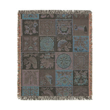 Heritage Quilt Woven Throw Blanket