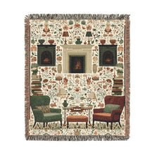Reading Nook Woven Throw Blanket