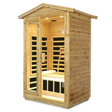 Two-Person Far Infrared Outdoor Sauna Room